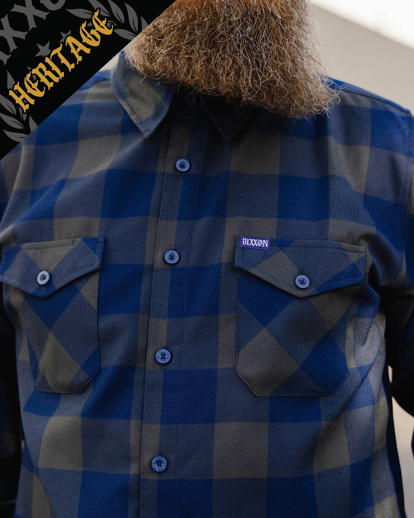0 Dark 30 Heritage Flannel - Mens