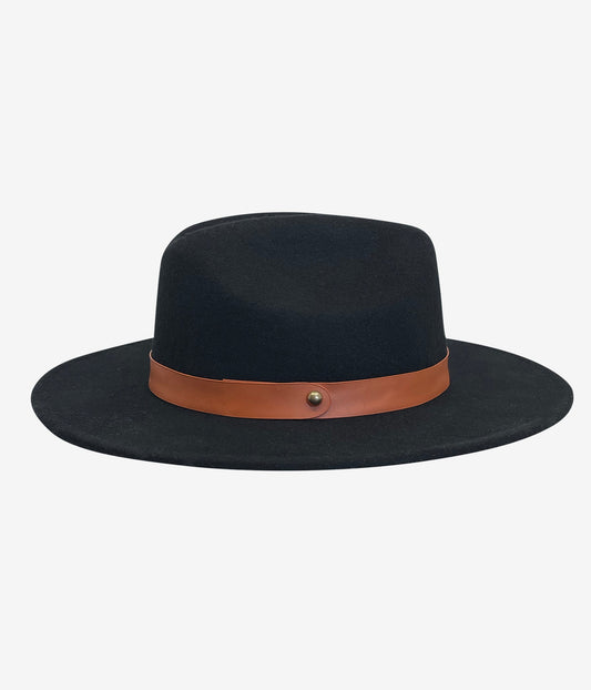 .Topper Fedora Hat