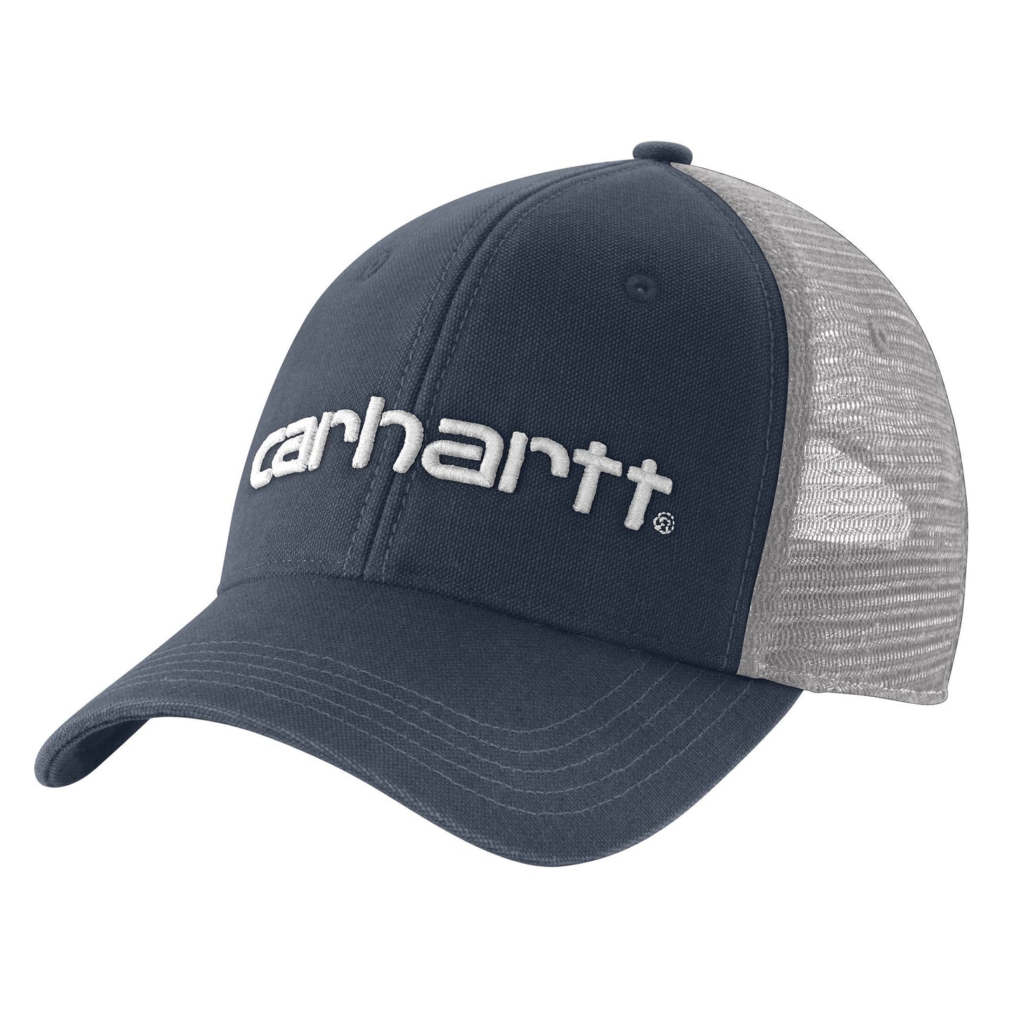 M Canvas Mesh Back Logo Graphic Cap