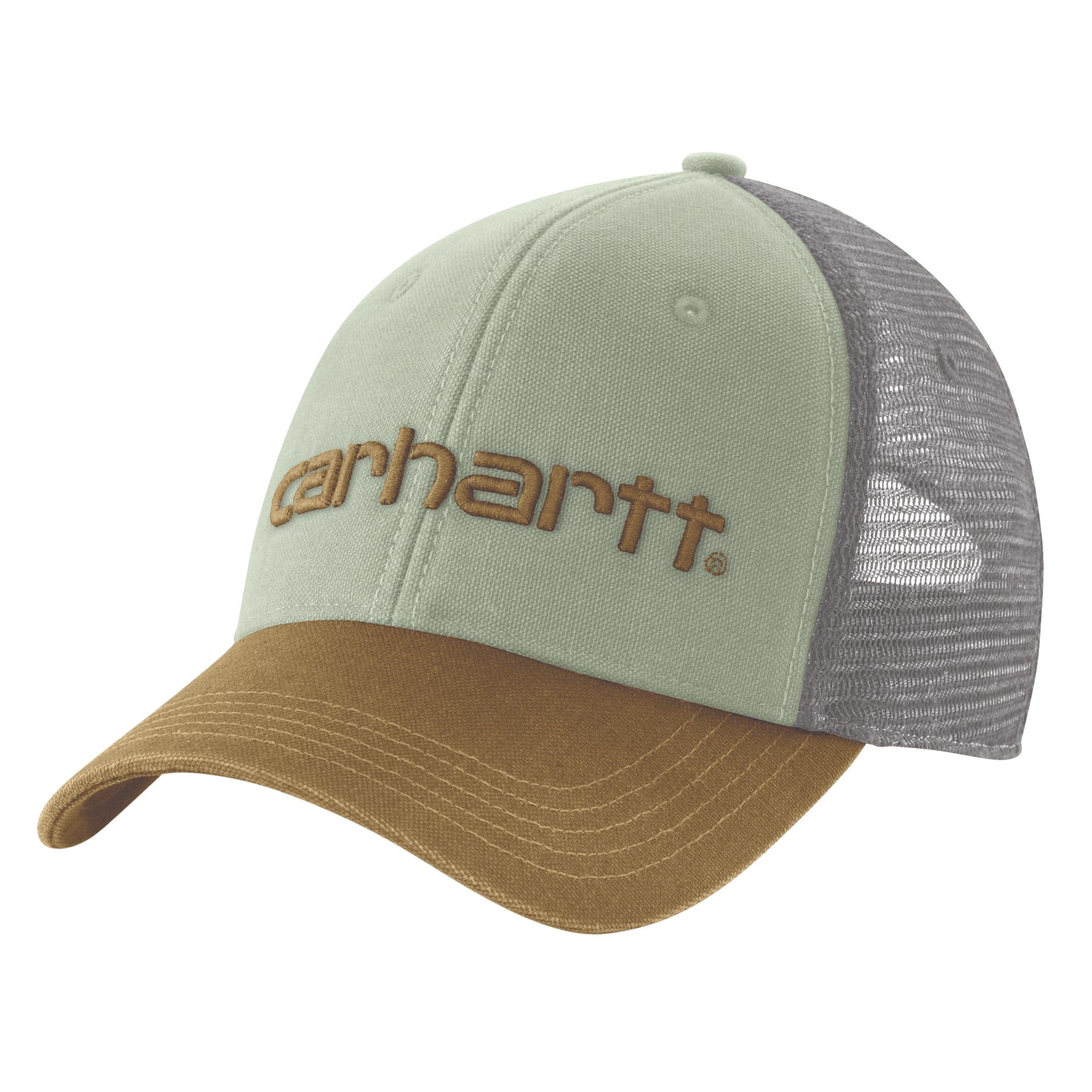M Canvas Mesh Back Logo Graphic Cap