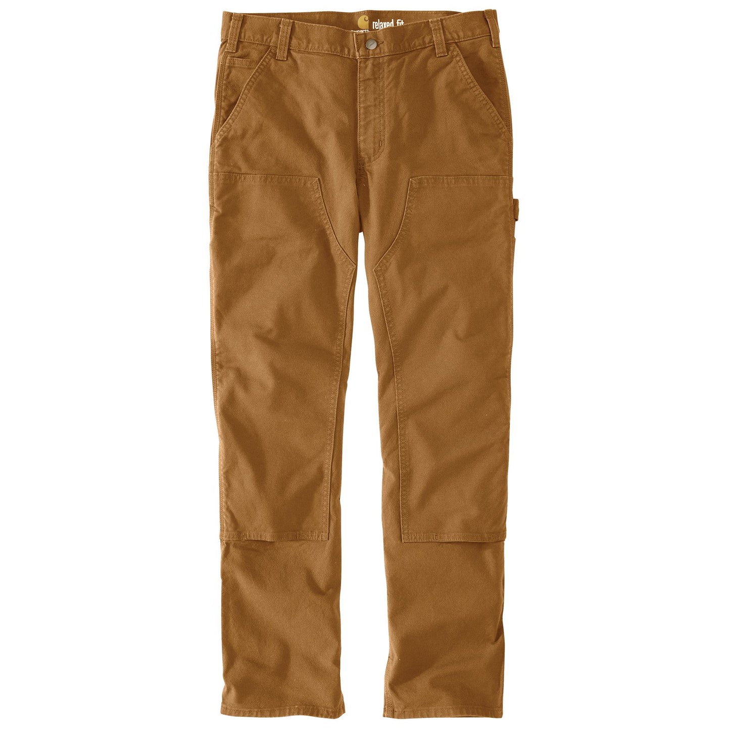M Relaxed Straight Rugged Flex Duck Double Front Dungaree
