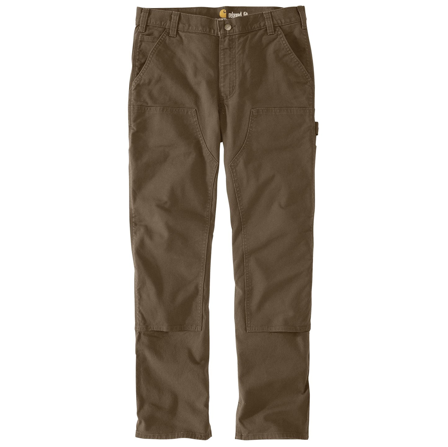 M Relaxed Straight Rugged Flex Duck Double Front Dungaree