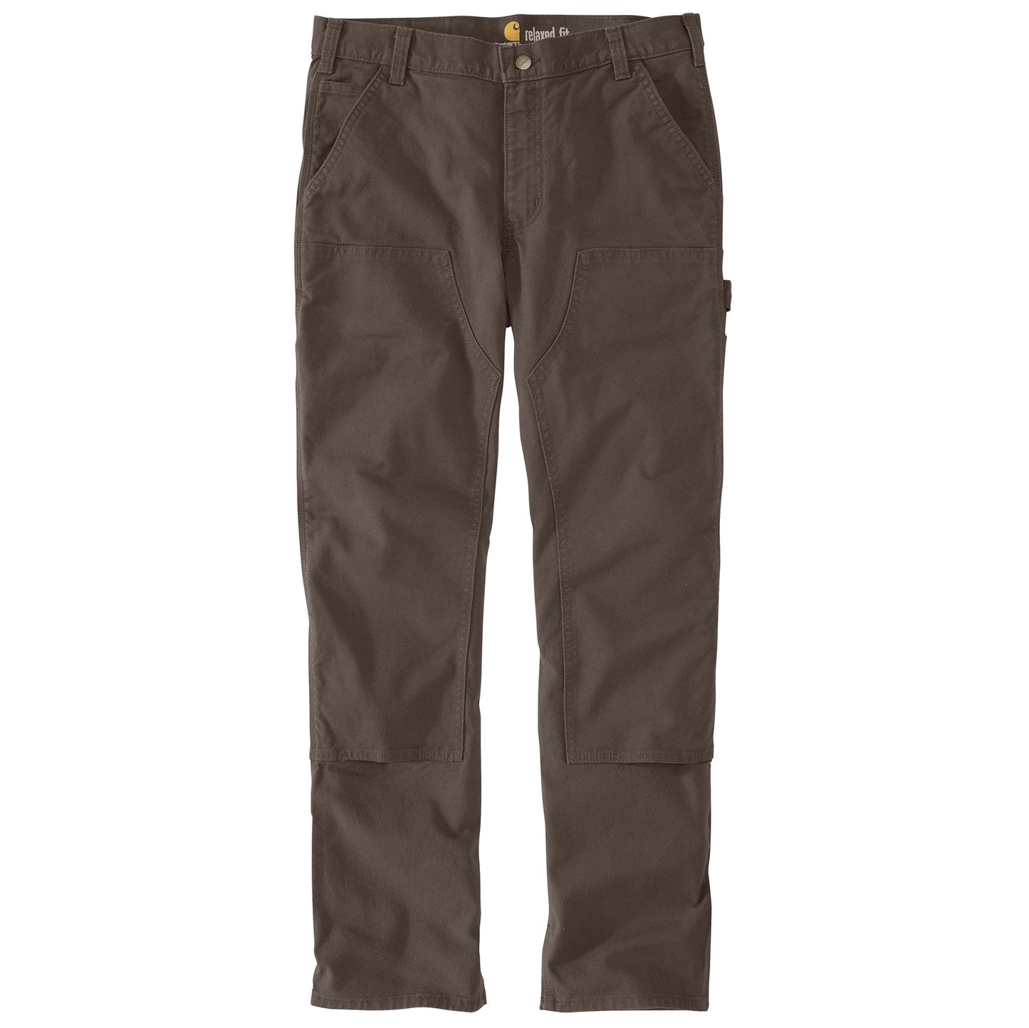 M Relaxed Straight Rugged Flex Duck Double Front Dungaree