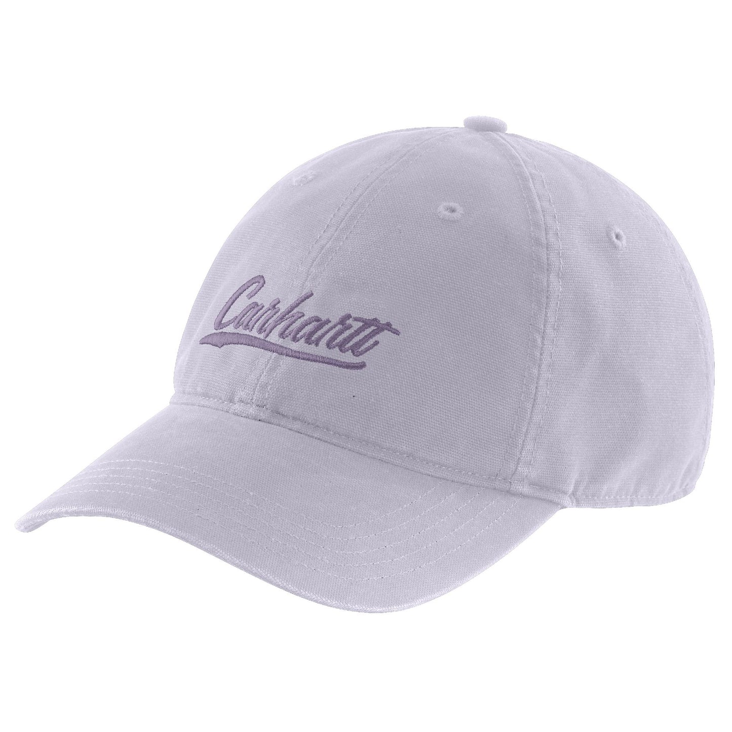 W Canvas Script Graphic Cap