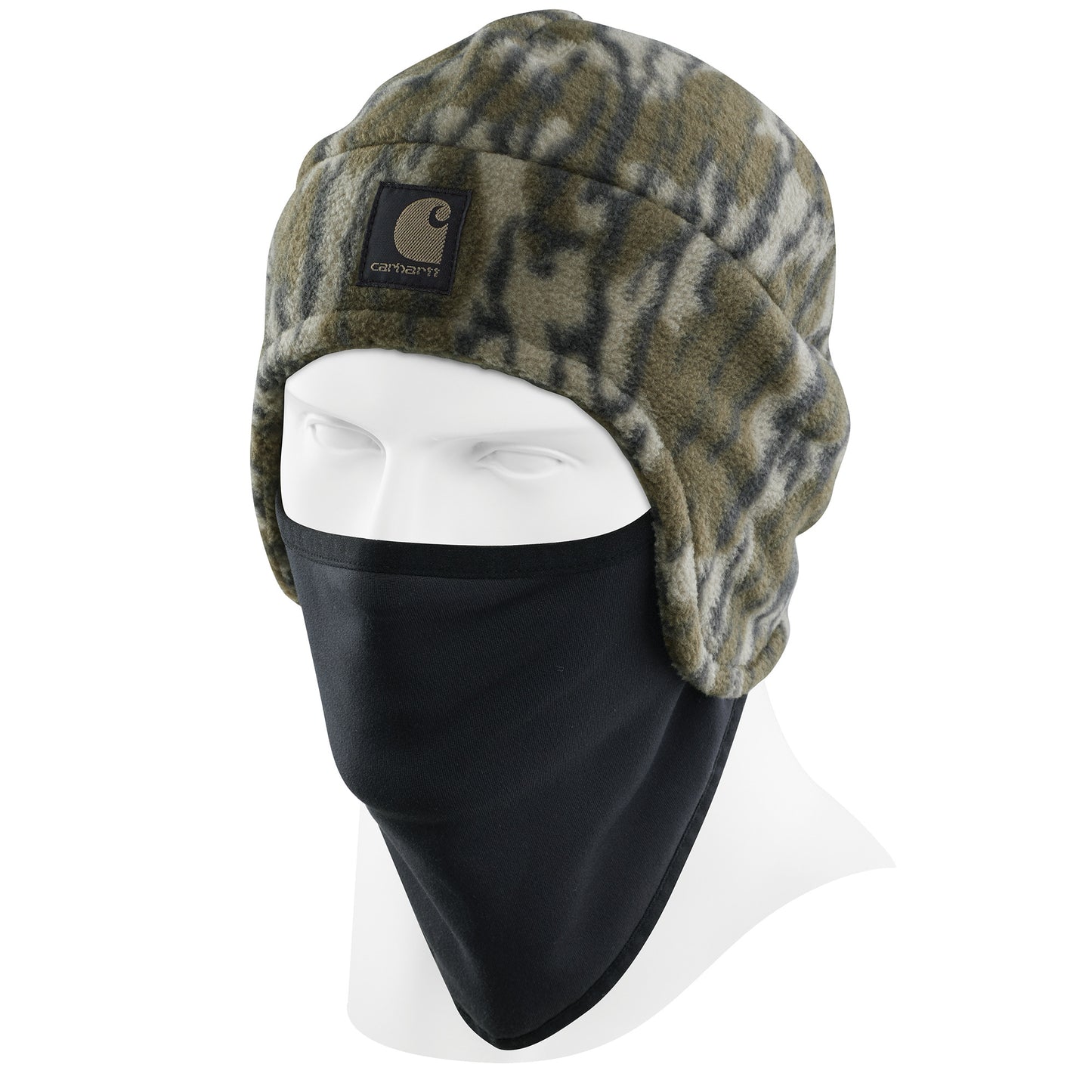 M Camo Fleece 2 in 1 Hat