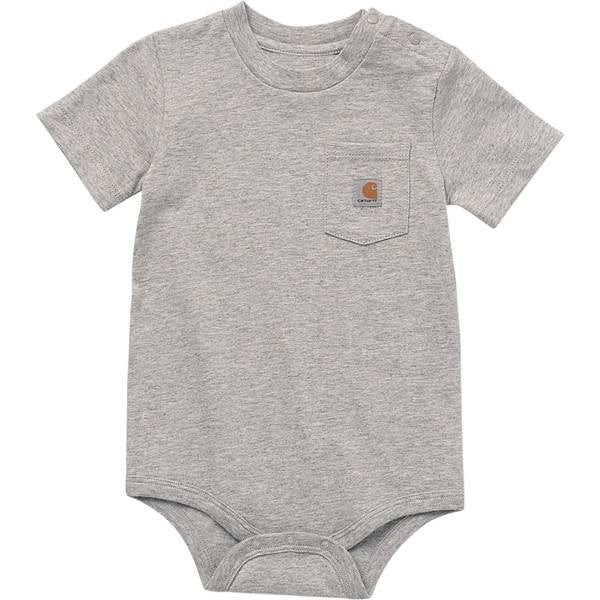 Short-Sleeve Pocket Bodysuit
