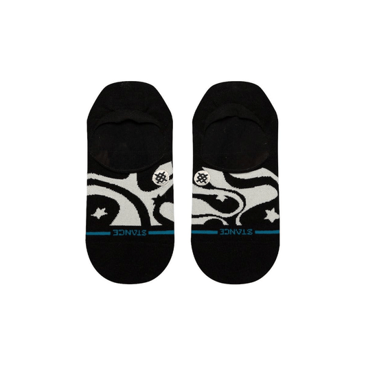 Star Swirl No Show Sock