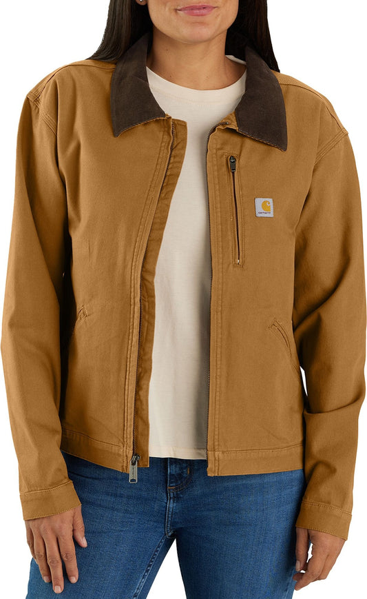 Rugged Flex Loose Fit Canvas Detroit Jacket