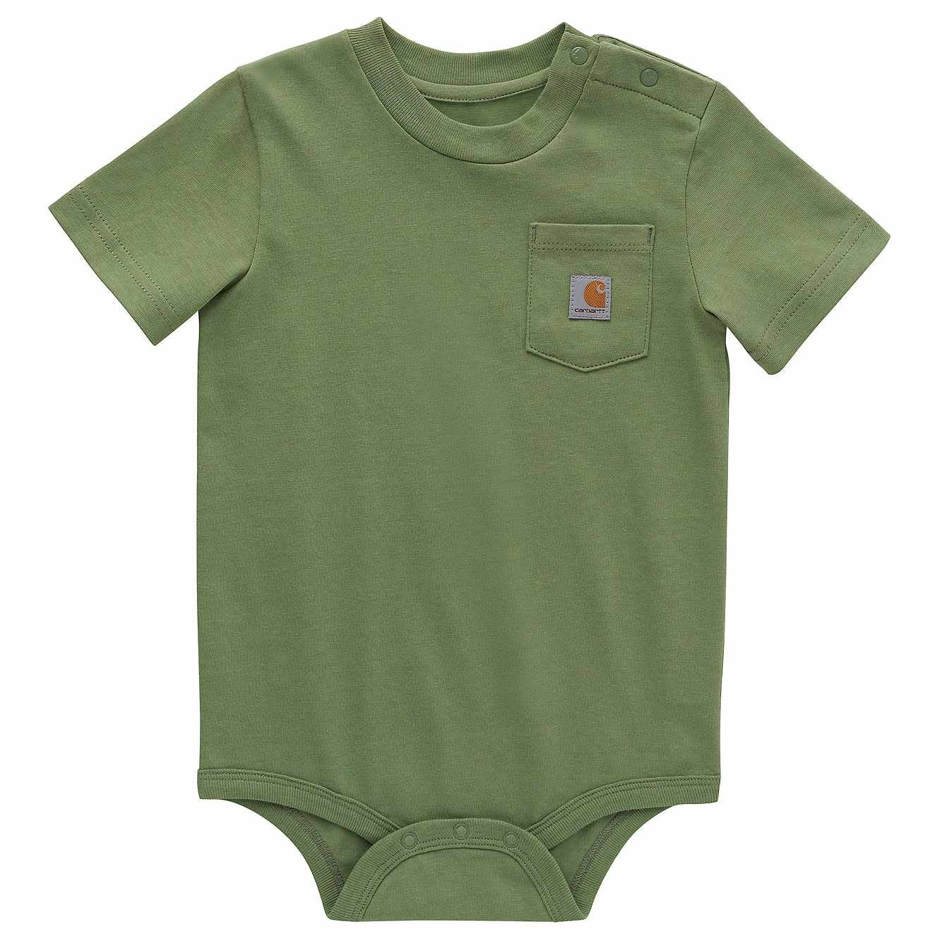 Short-Sleeve Pocket Bodysuit