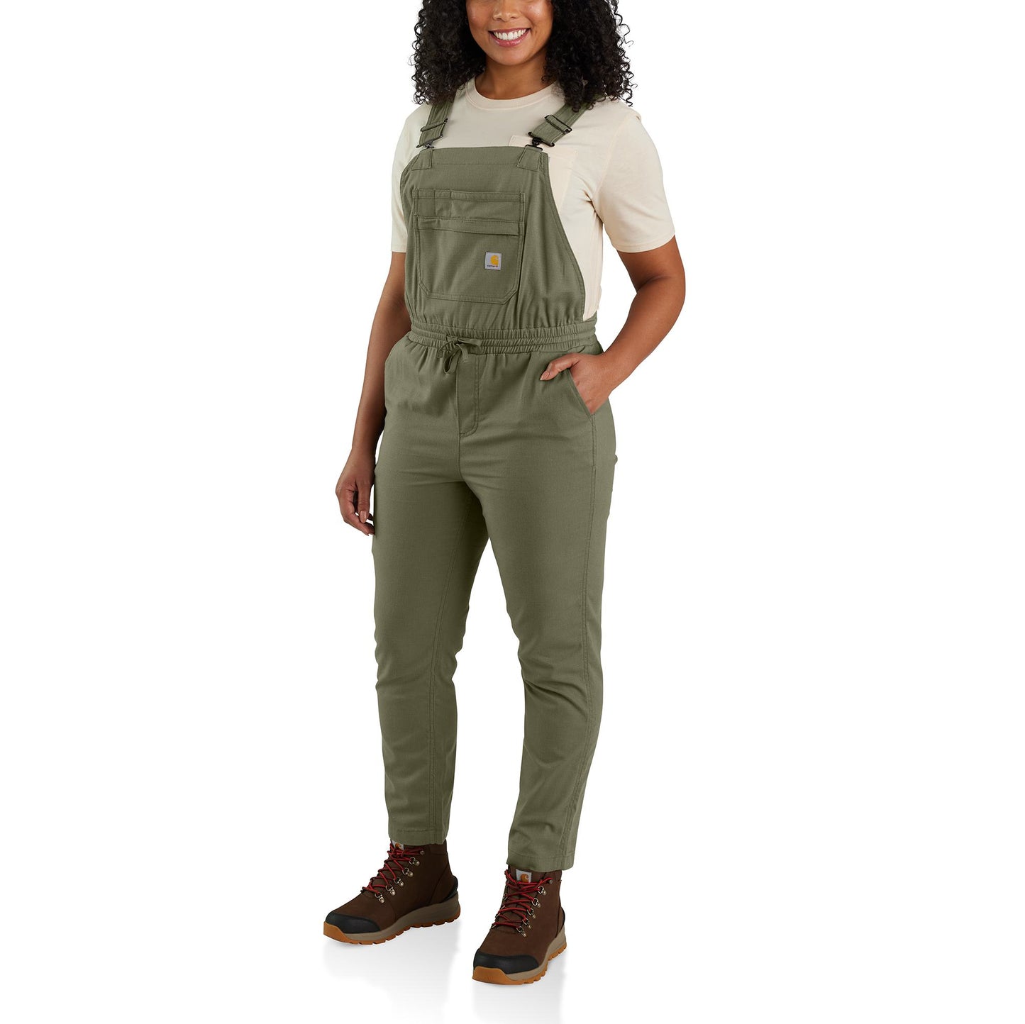 W Force Relaxed Fit Ripstop Bib Overall