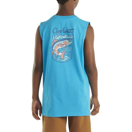 Sleeveless Fish T-Shirt