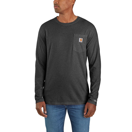 M Force Houston Relaxed LS T-Shirt - 106656