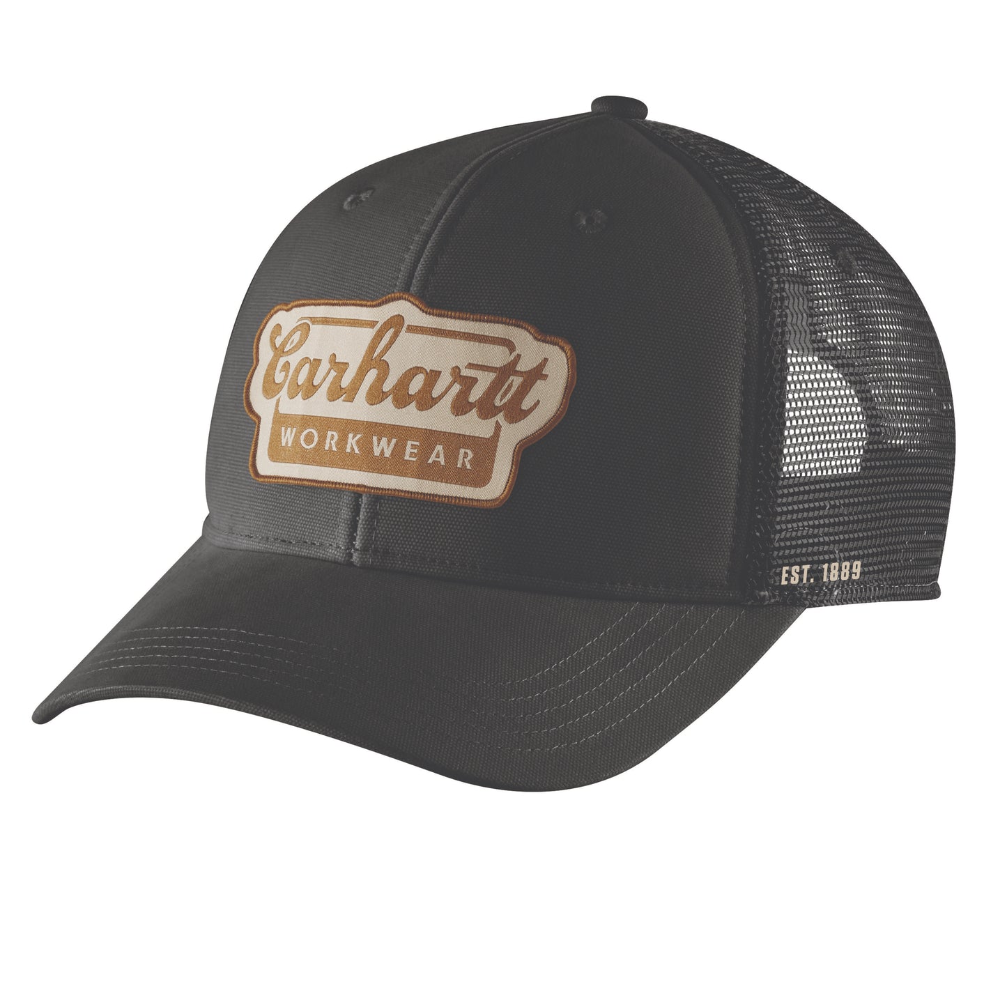 Rugged Flex Twill Mesh Back Script Patch Cap
