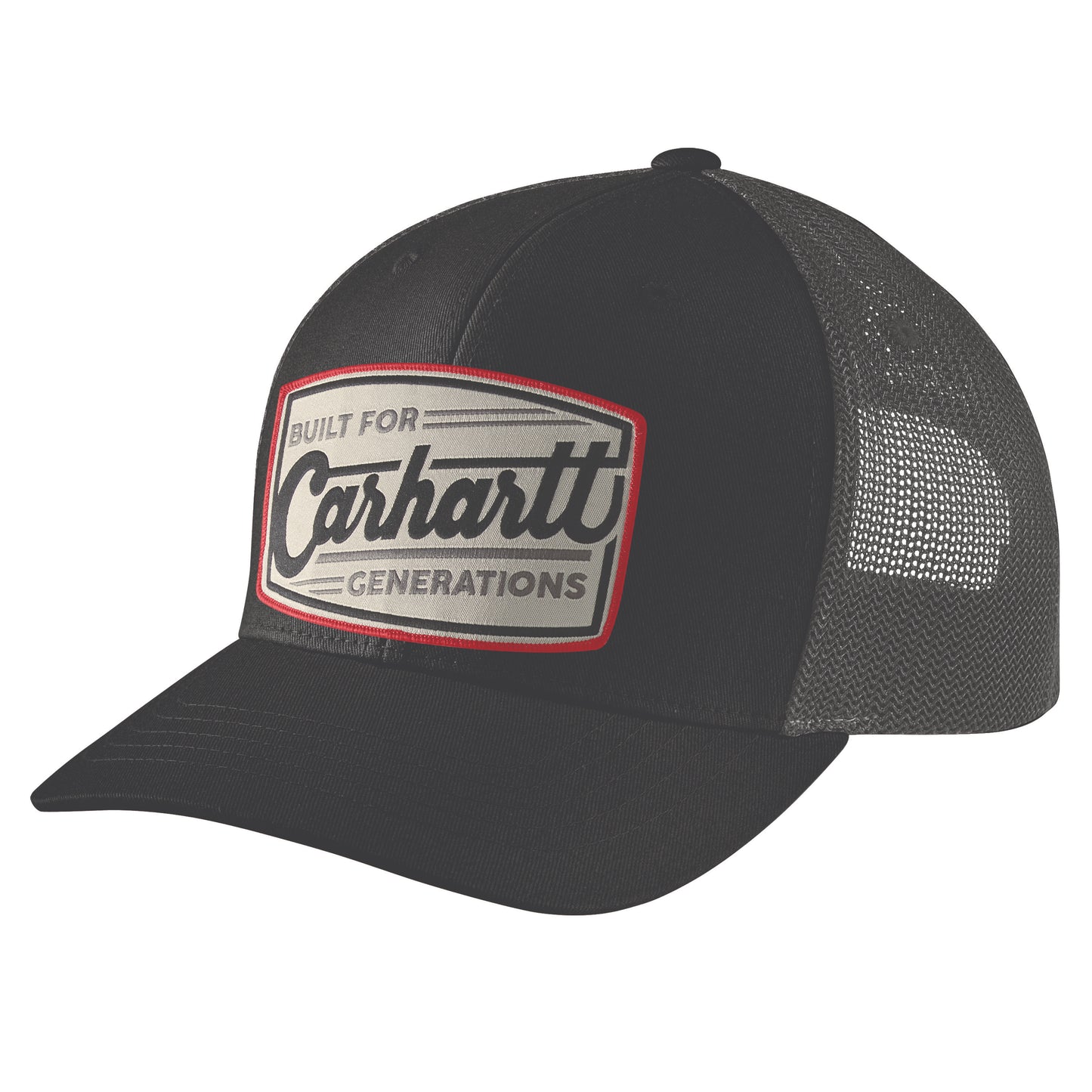 M Canvas Mesh Back Built Patch Cap