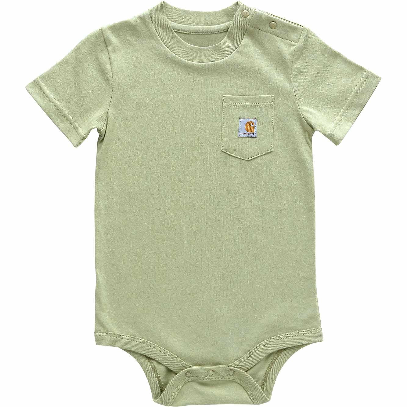 Short-Sleeve Pocket Bodysuit