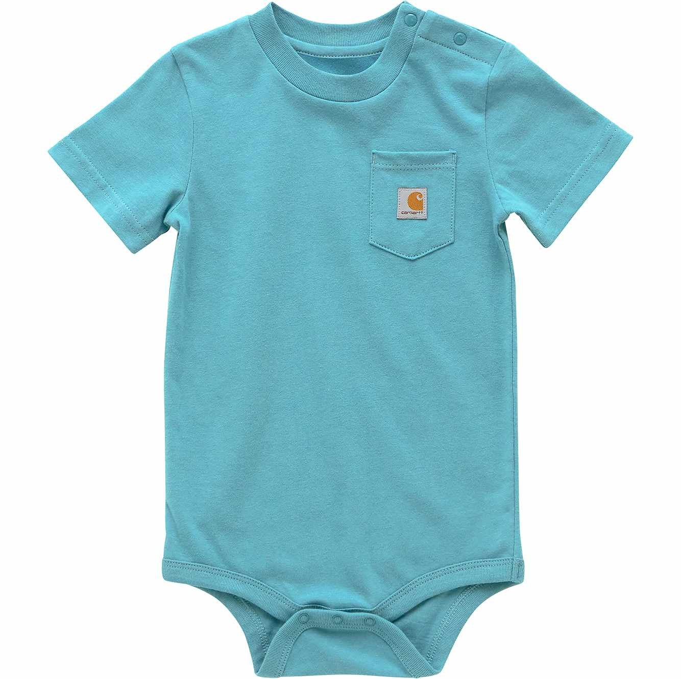 Short-Sleeve Pocket Bodysuit