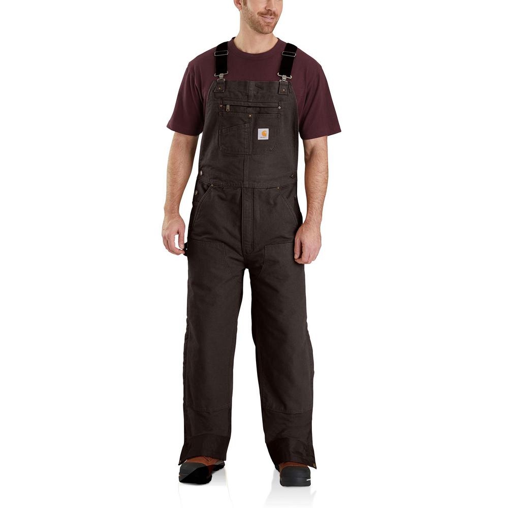 Washed Duck Insulated Bib Overall