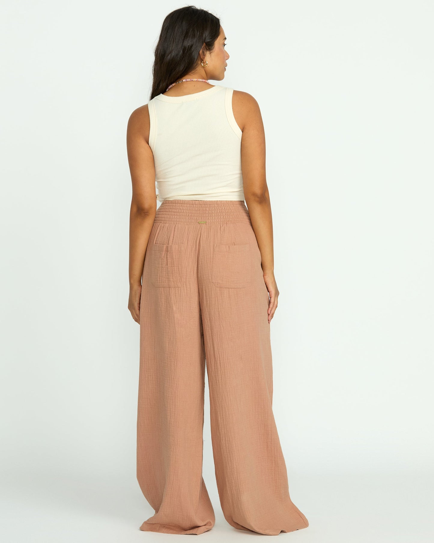 New Waves Gauze Elastic Pant