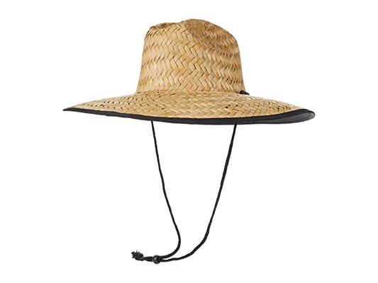 Bruce Straw Hat - Black