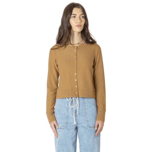 Easy Crewneck Cardigan