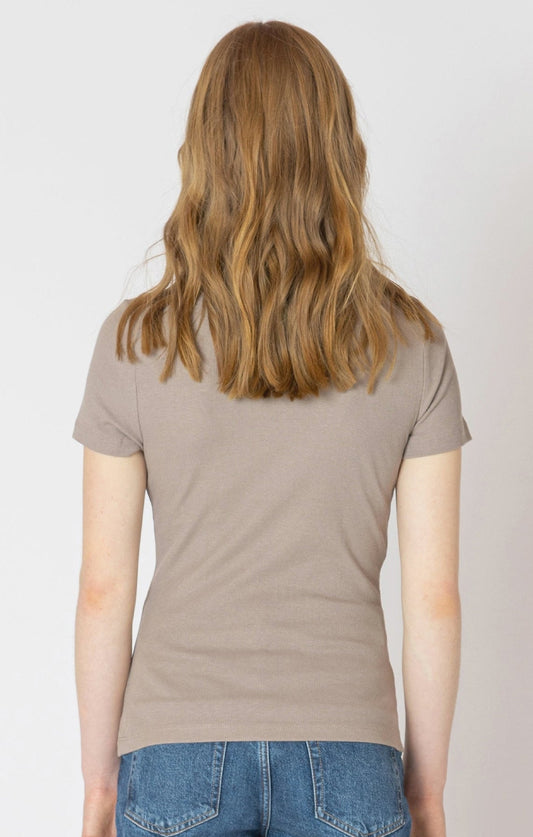 Basic Ribbed Tee