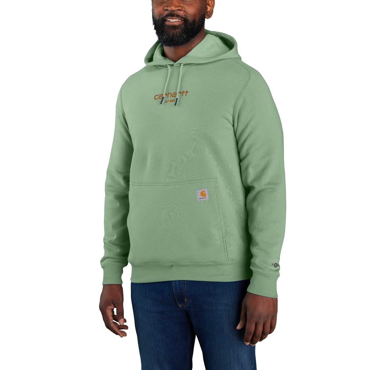 106655 Force Relaxed Fit Light Weight Graphic Sweatshirt