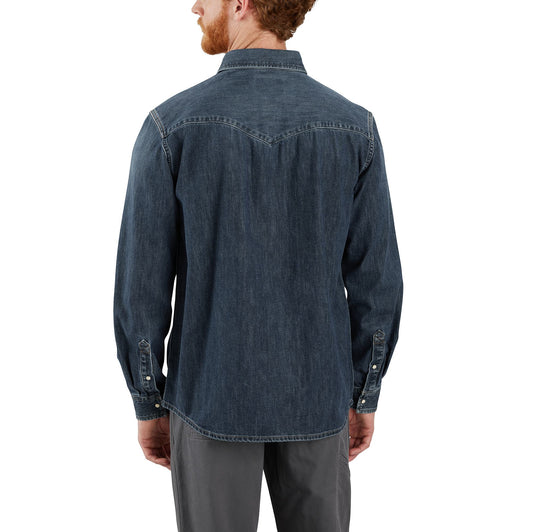M Montana Denim Relaxed LS Shirt - 106429