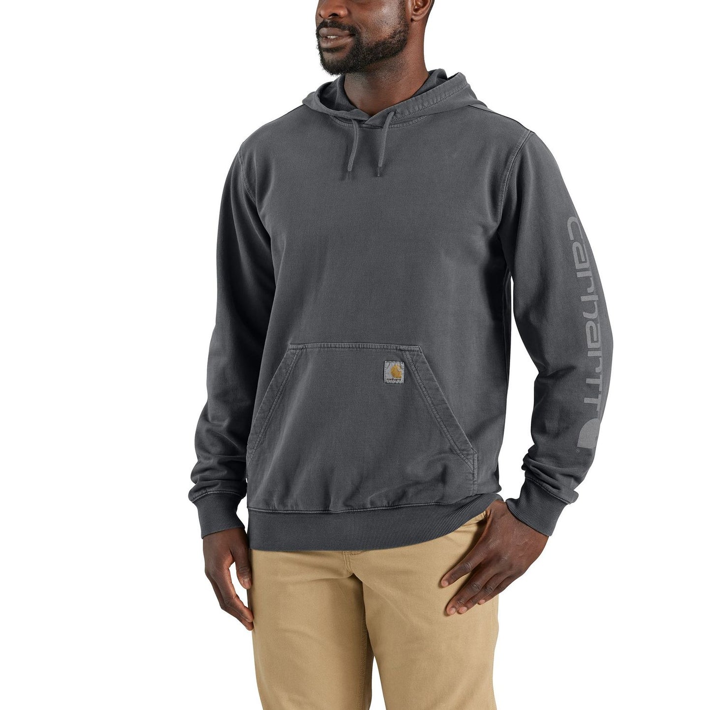 M Drhm Garment Dyed Logo Sweatshirt