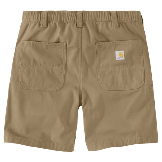 Rugged Flex Relaxed Fit 8inch Canvas Short