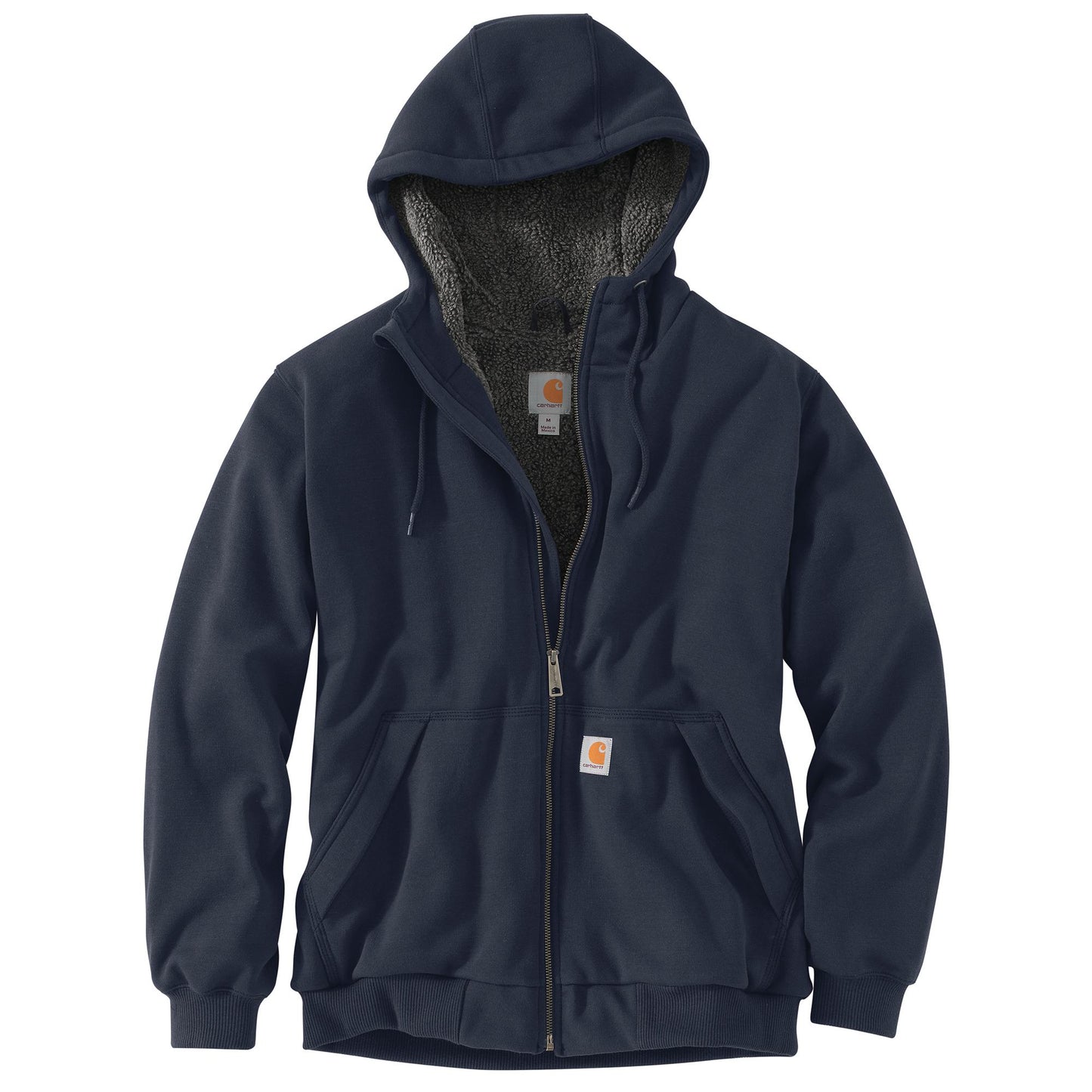 RD Rockland Sherpa Lined Hooded Sweatshirt