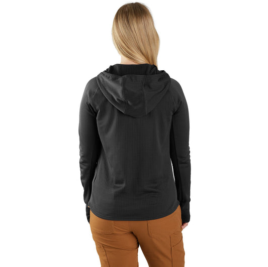 Force Relaxed Fit Half-Zip Hooded T-Shirt