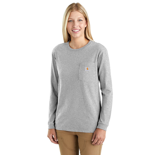 Loose Fit Heavyweight LS Pocket T-Shirt