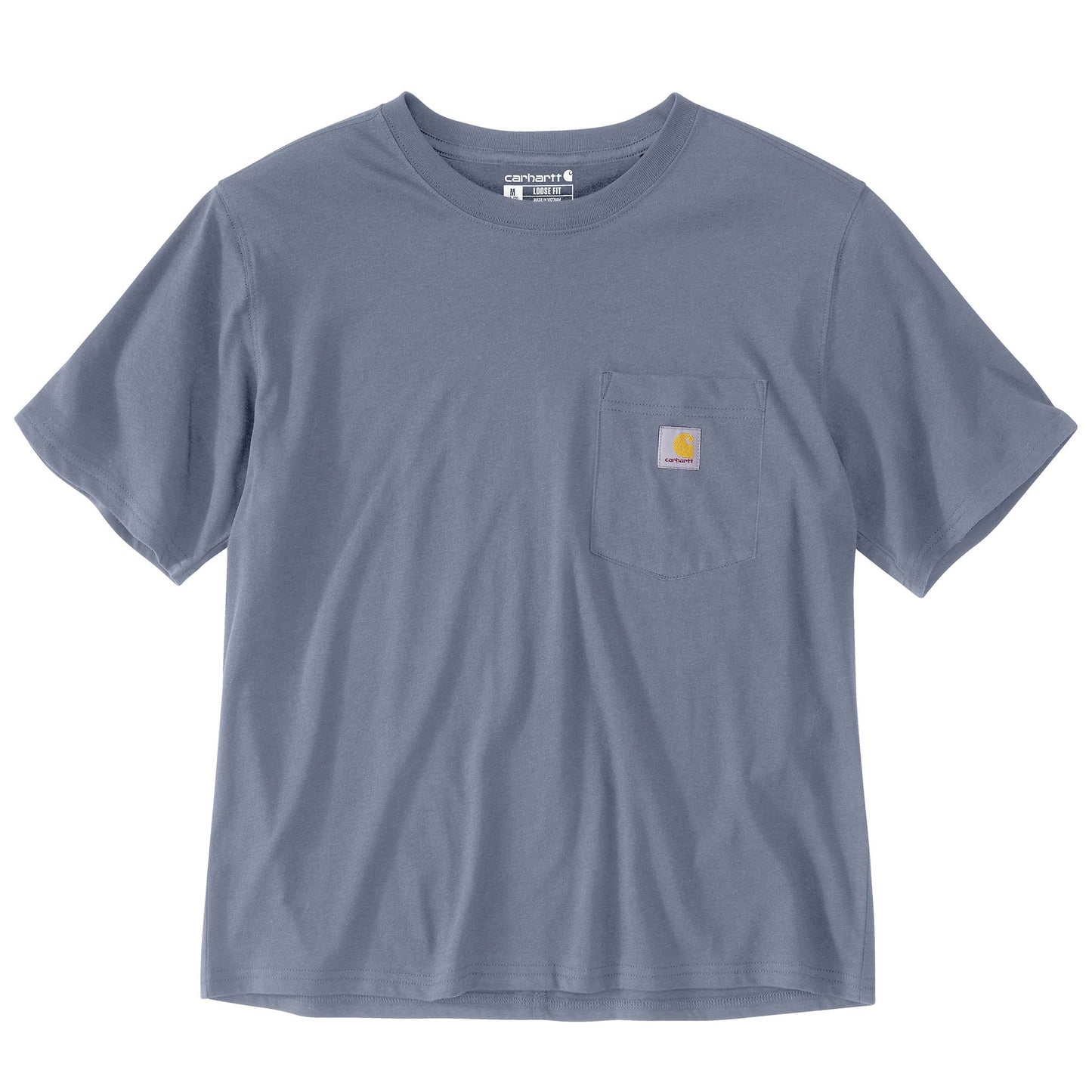 W Tencel Fiber Series Loose Fit Short-Sleeve Crewneck T-Shirt - 106122