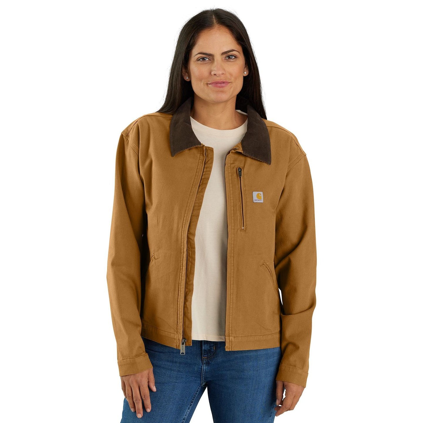 Rugged Flex Loose Fit Canvas Detroit Jacket