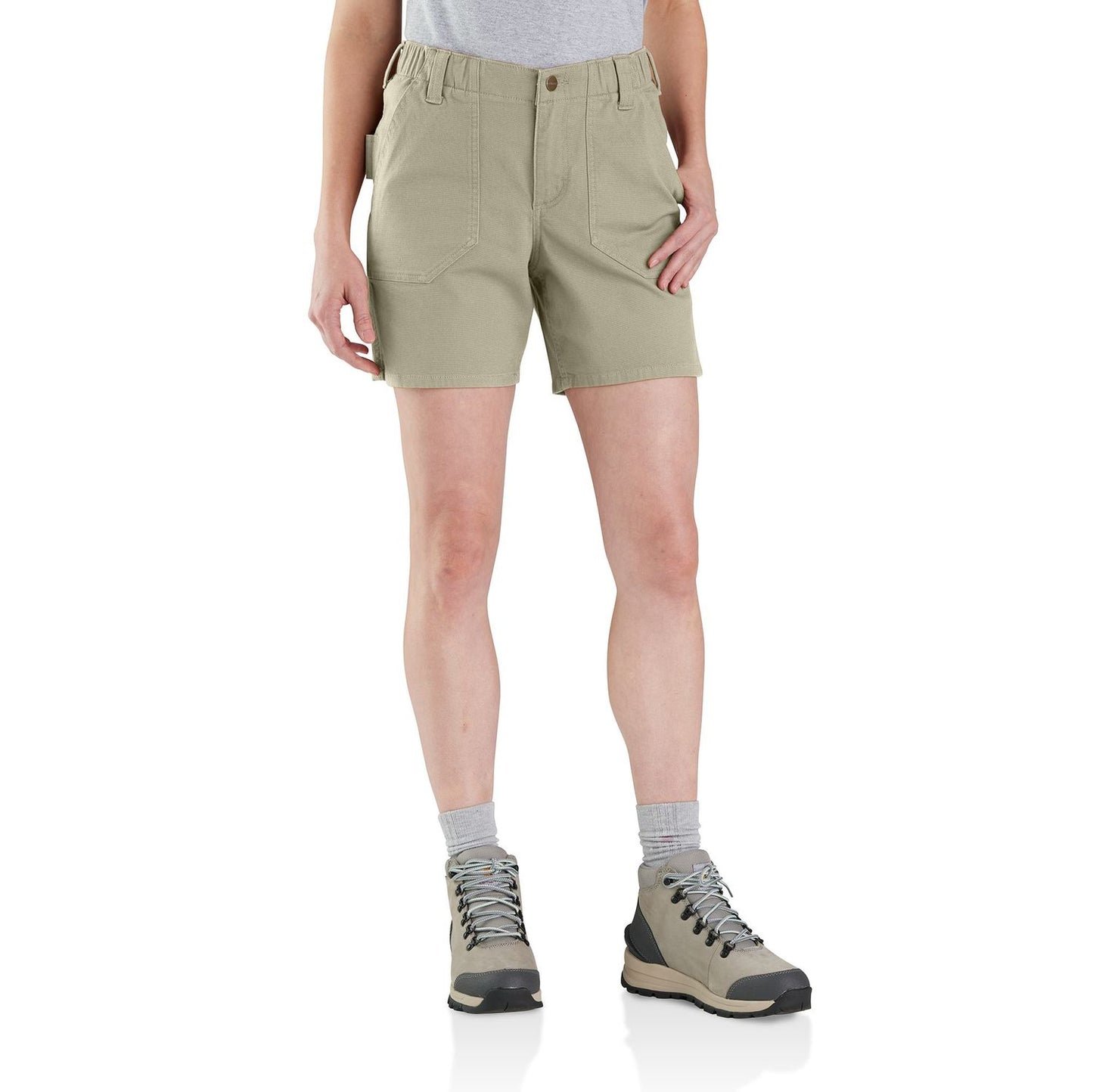 W Rugged Flex Relaxed Fit Canvas Short