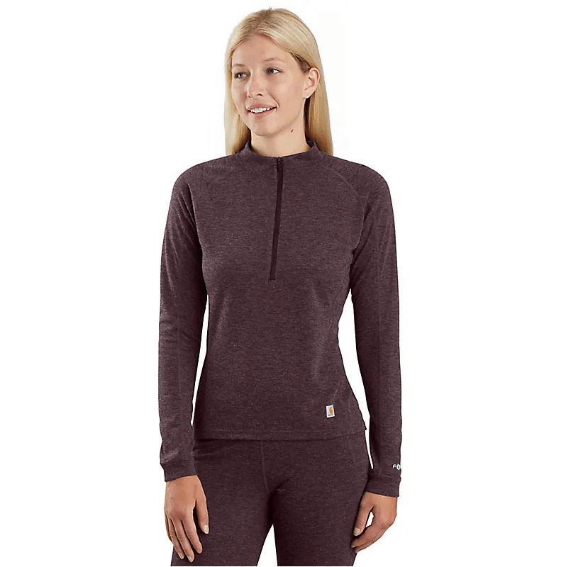 .Force HW Synthetic-Wool Blend BL Quarter-Zip Top