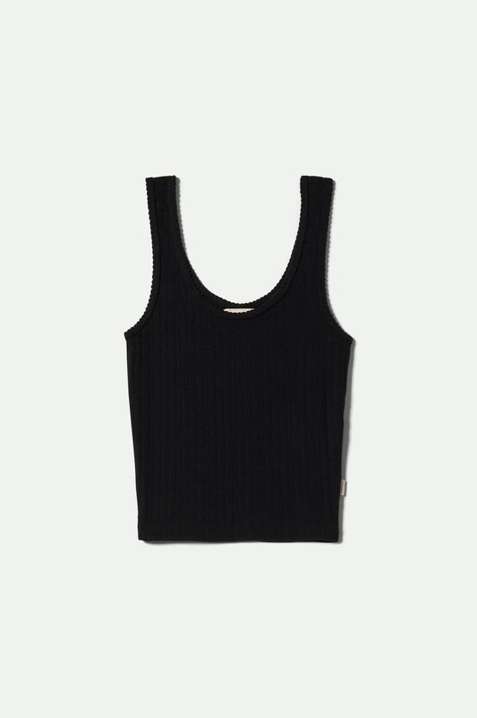 Pointelle Slim Fit Tank