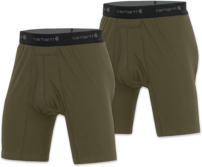 .Cotton Blend 5" Boxer Brief 2 Pack