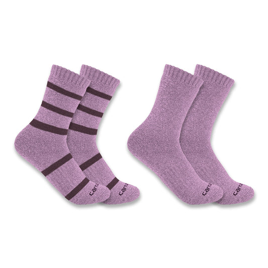 Womens - Heavyweight Crew Sock 2 Pack
