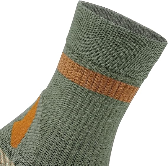 Mens - Force Grid Lightweight Synth-Merino Wool Blend Short Crew Sock