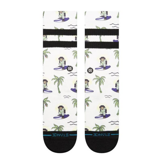 STP Surfin Monkey Crew Sock