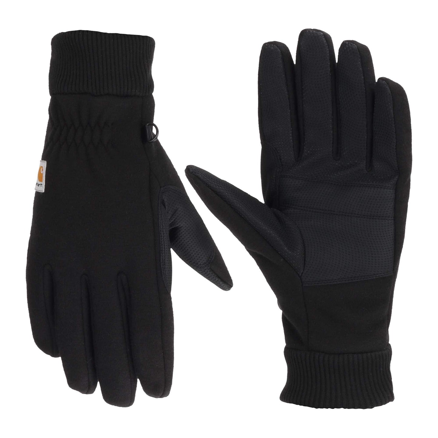 Wind Fighter Thermal-Lined Fleece Touch-Sensitive Knit Cuff Glove