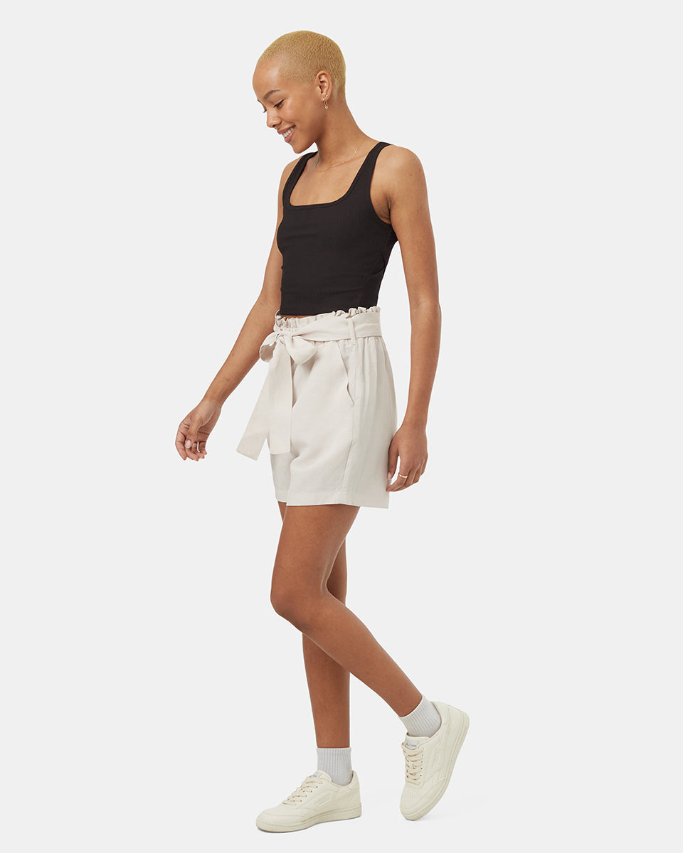 .TechRib Wide Strap Scoop Tank