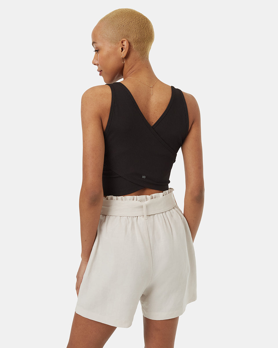 .TechRib Wide Strap Scoop Tank