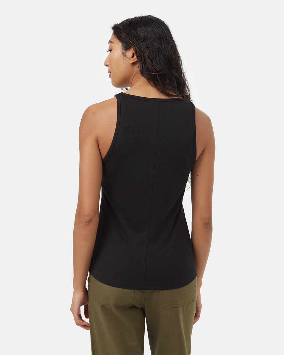 .TreeBlend Deep V-Neck Tank