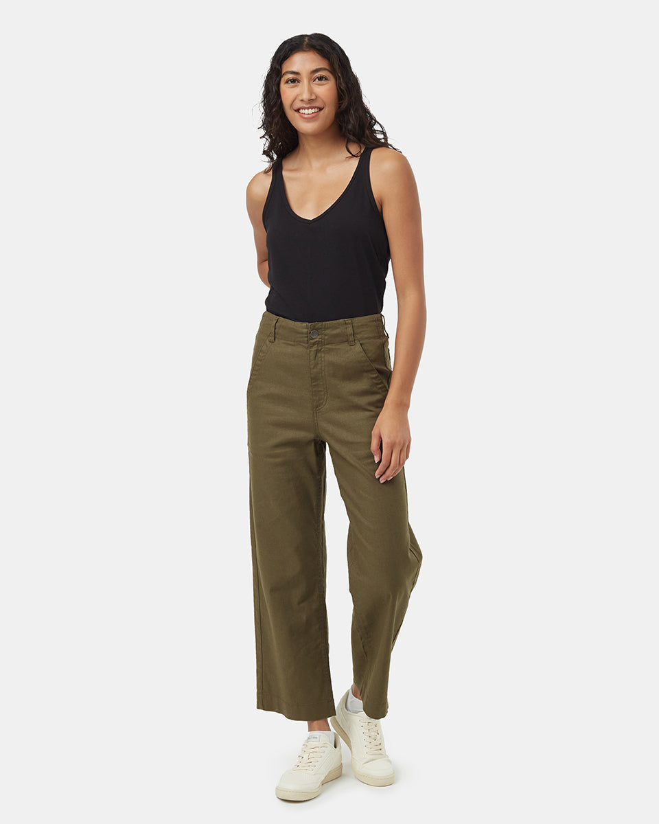 .TreeBlend Deep V-Neck Tank