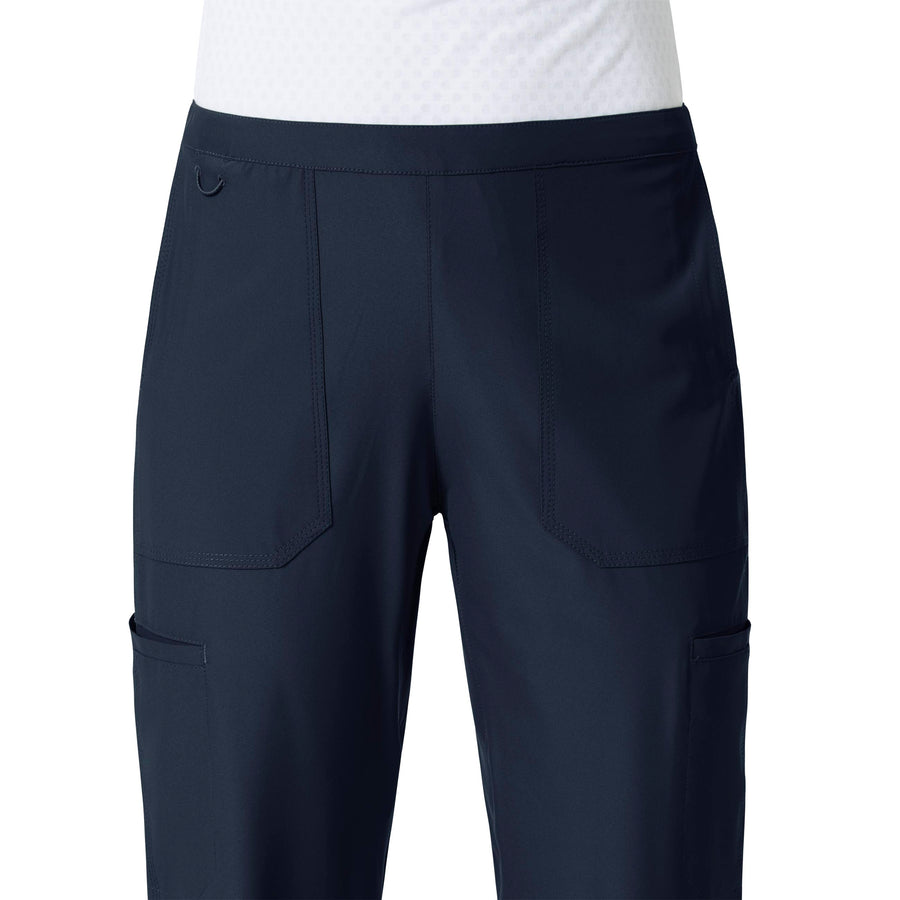 .Flat Front Straight Leg Pant - NVY - Navy