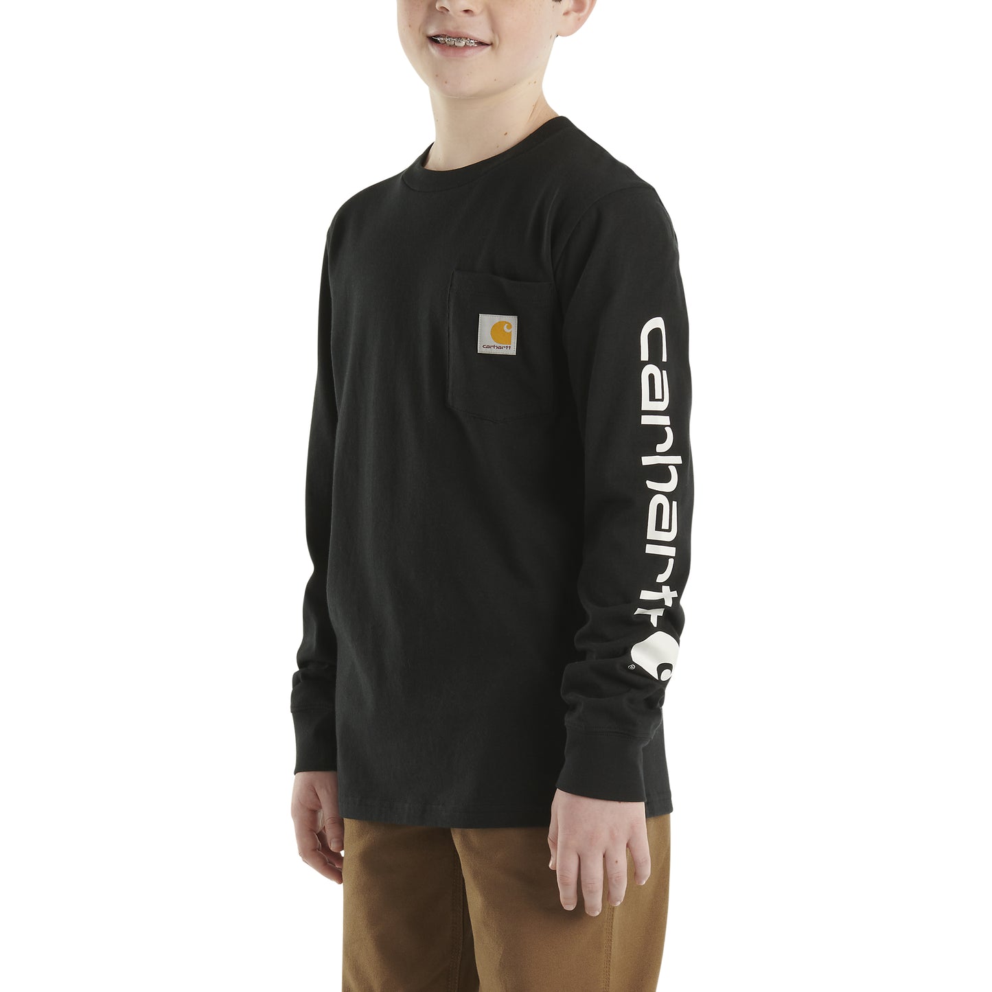Long-Sleeve Pocket T-Shirt