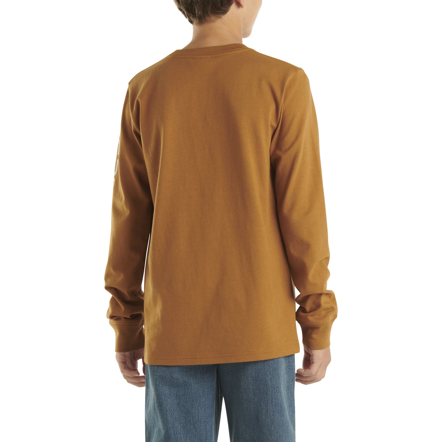 Long-Sleeve Graphic Pocket T-Shirt