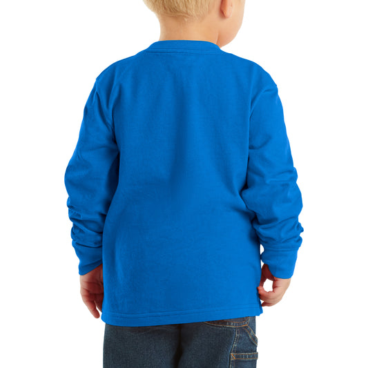 Long-Sleeve Graphic Pocket T-Shirt